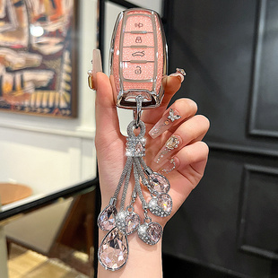 适用于长城哈弗钥匙套H6S炮H9F7X黑白猫M6哈佛大狗初恋赤兔壳包扣