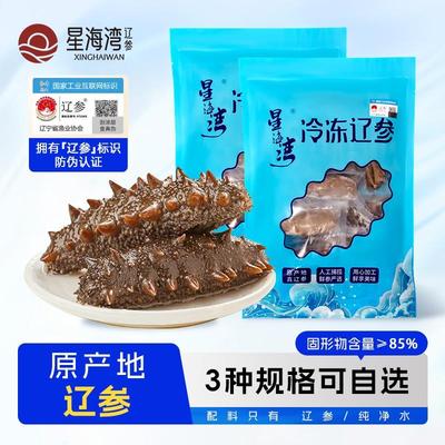 【辽参】星海湾冷冻海参26-30头/32-36头/38-42头(500g*2袋)