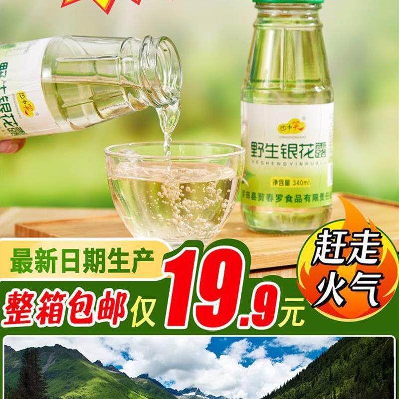 新日期金银花露整箱儿童型婴儿成人解暑野生银花露饮料水官方旗舰