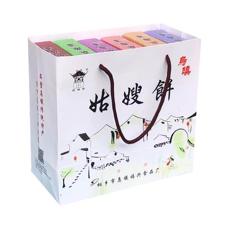 现货乌镇特产姑嫂饼桃酥福兴礼盒饼干传统糕点零食750g伴手礼