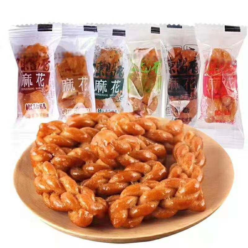 陈留香小麻花一包5斤 小包装散称休闲零食