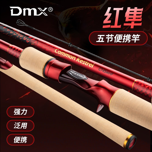 便携五节DMX路亚竿全FujiA导环