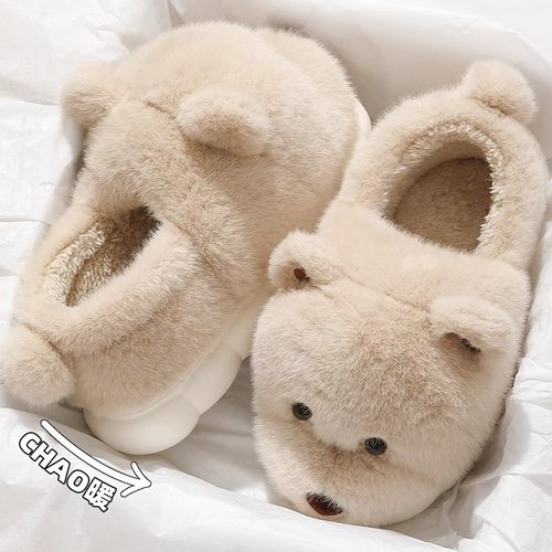 棉拖鞋女士冬季2025保暖包跟