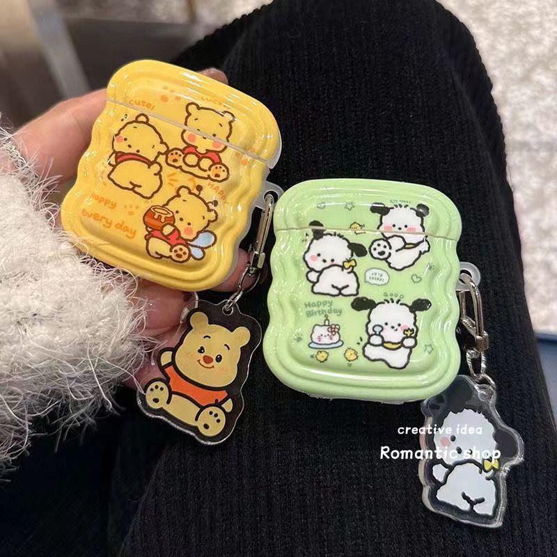 蓝色卡通动漫无线蓝牙耳机迷你双耳运动跑步华为OPPO苹果vivo通用
