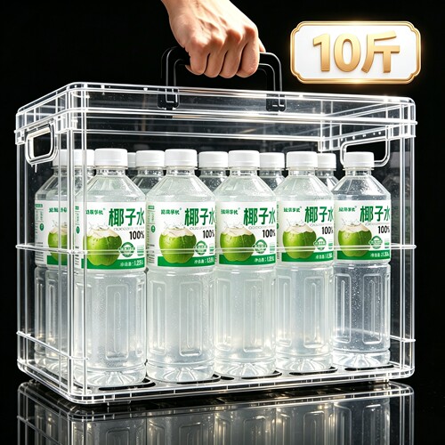【10斤装】100%椰子水健康植物饮品1.25L*4瓶装无添加剂0糖椰子水