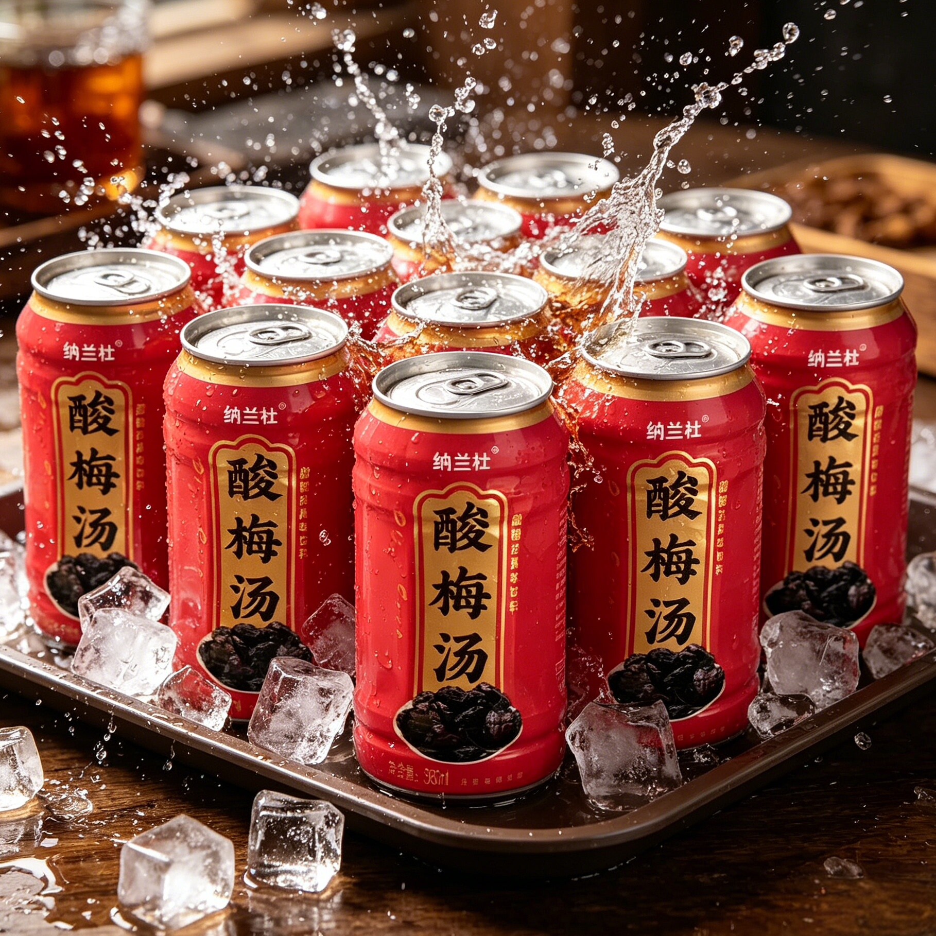 【整箱24瓶】酸梅汤饮料整箱360ml*24瓶装正宗酸梅汤饮料网红饮料