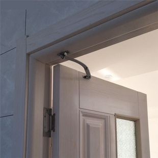 90度门限位器房门限位器平开门定位防风折叠拉杆外推外开内开窗户