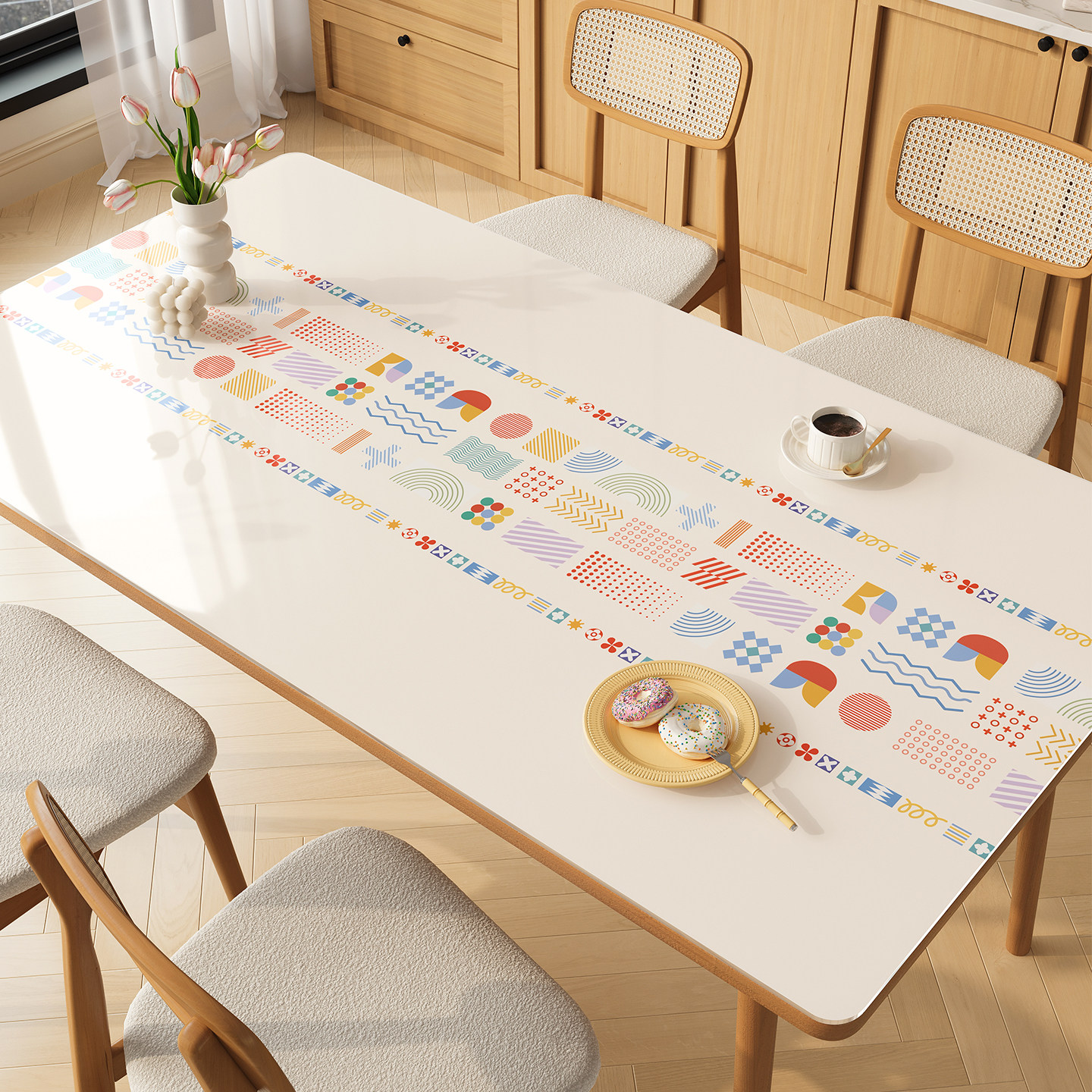 卡通软玻璃pvc餐桌垫防水防油防烫免洗饭桌隔热保护垫茶几垫桌布,居家布艺,桌布,淘宝优惠券,粉丝福利购,淘宝优惠卷