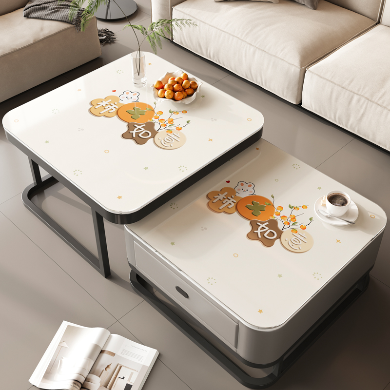 客厅茶几垫桌面保护垫正方形桌布