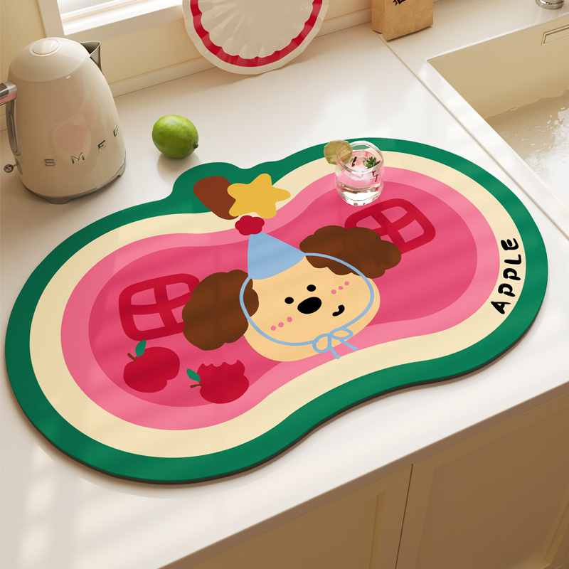 这多巴胺沥水垫让家里焕发光彩！