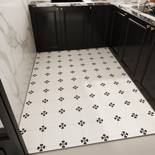 厨房专用pvc可擦洗防油防滑全铺地垫家用防水垫子2025年新款 脚垫