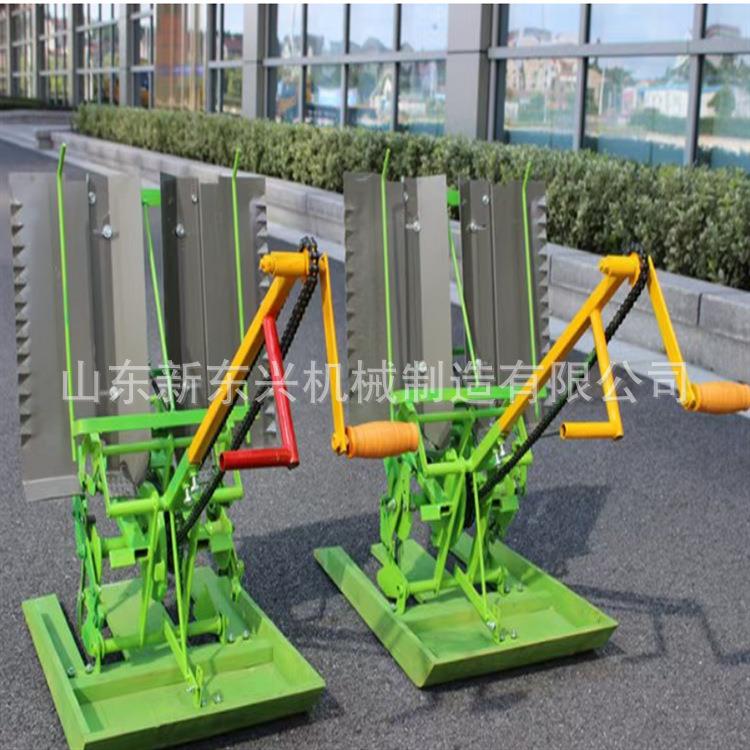 手摇水稻插秧机 小型单行双行种水稻苗机器家用水田用水稻插秧机