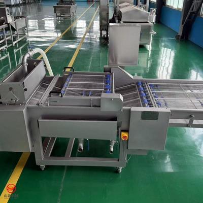 全自动鱼糕浸浆机 小型鱼肉卷裹浆机 省人工的裹涂设备