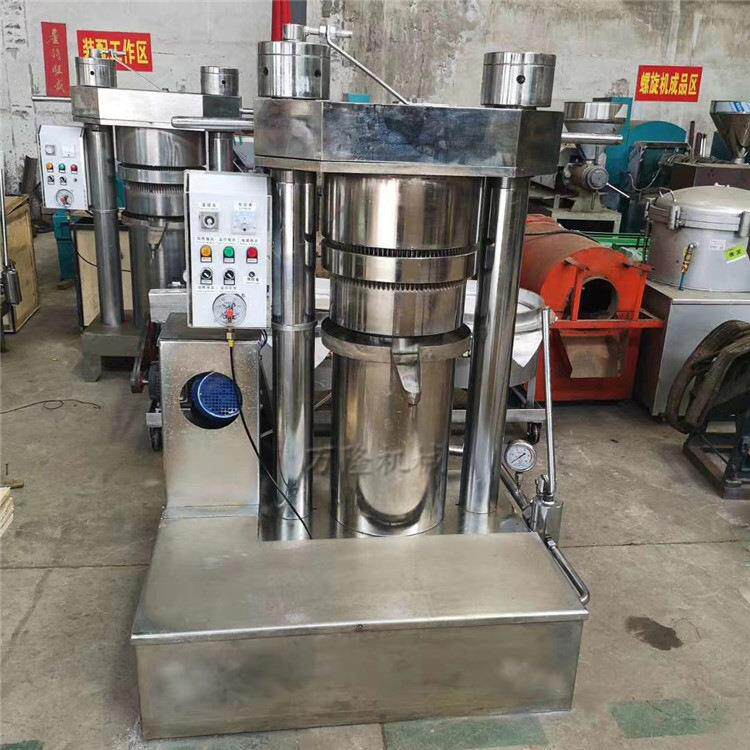 小型芝麻香油机不锈钢液压榨油机全自动食用油压榨设备