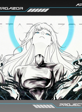 【清仓特价】「APUS天燕座」中性控制二次元电竞星闪底胶鼠标垫