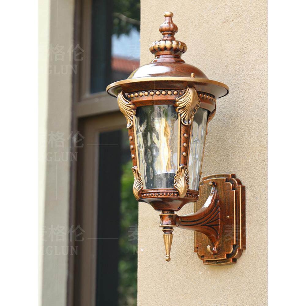 户外壁灯防水阳台庭院壁灯走廊房屋过道家居户外欧式壁灯Led灯