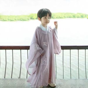 宋制国风汉服男童男生男孩高端汉服男款儿童领袍中小童古风男宝宝