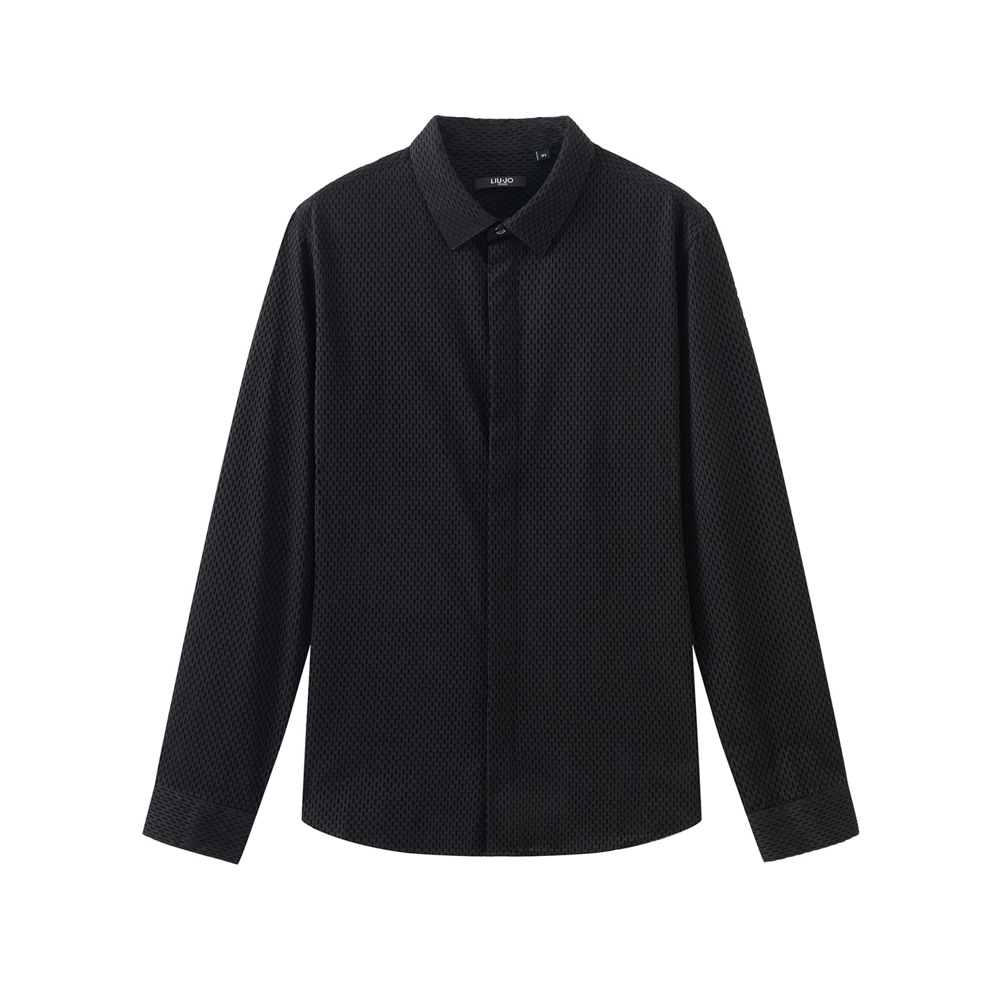 LIU·JO UOMO男士 2025秋冬款商务休闲棉质无弹长袖衬衫上衣
