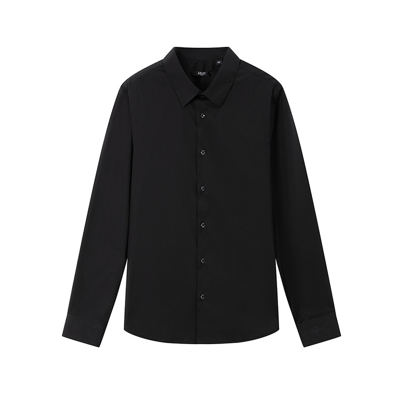 LIU·JO UOMO男士 秋冬款商务休闲POLO领棉质长袖衬衫上衣,男装,衬衫,淘宝优惠券,粉丝福利购,淘宝优惠卷