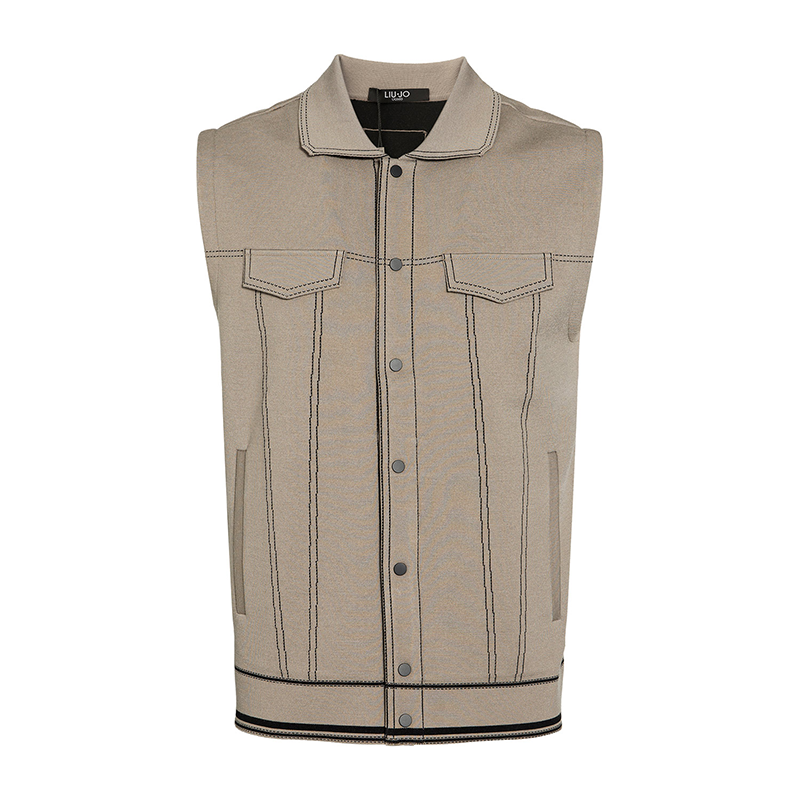 LIU·JO UOMO秋冬休闲羊毛混纺男士内搭背心09105216001,男装,常规马甲,淘宝优惠券,粉丝福利购,淘宝优惠卷