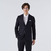 商务休闲平驳领绵羊毛西服外套上衣 春秋款 LIU·JO UOMO男士