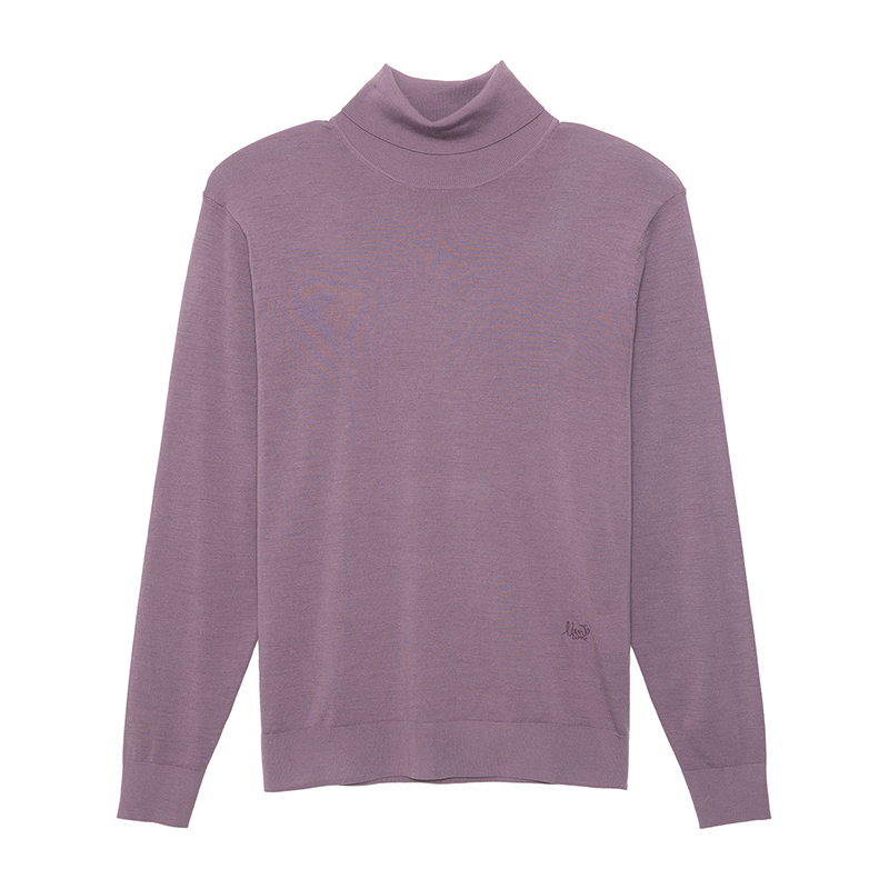 LIU·JOUOMO男士 秋冬款休闲舒适高领长袖套头毛衫内搭上衣