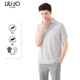 LIU·JO 商务休闲男 POLO衫 UOMO夏季 拼色翻领刺绣logo短袖