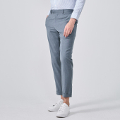 西裤 春夏商务休闲无弹力绵羊毛长裤 09134225006 UOMO男士 LIU·JO