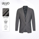 商务舒适平驳领微弹绵羊毛西服外套上衣 春秋款 LIU·JO UOMO男士