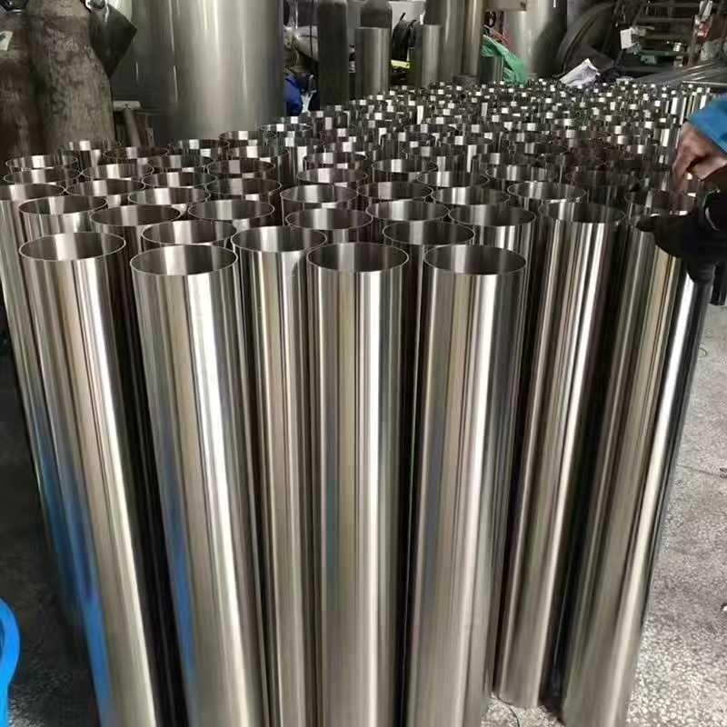304 201不锈钢烟囱管/落水管/装饰圆管/工业管无缝管大口径焊管