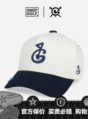 SWOF GOLF 思沃福高尔夫帽子 果岭音符艺术刺绣 网孔卡车棒球帽