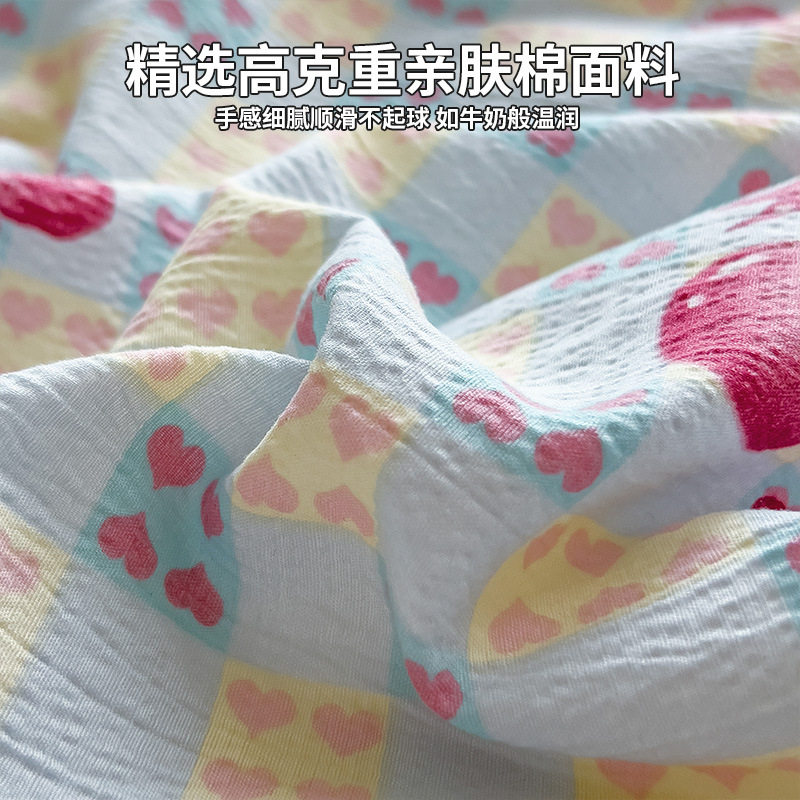 水洗棉床笠单件席梦思床