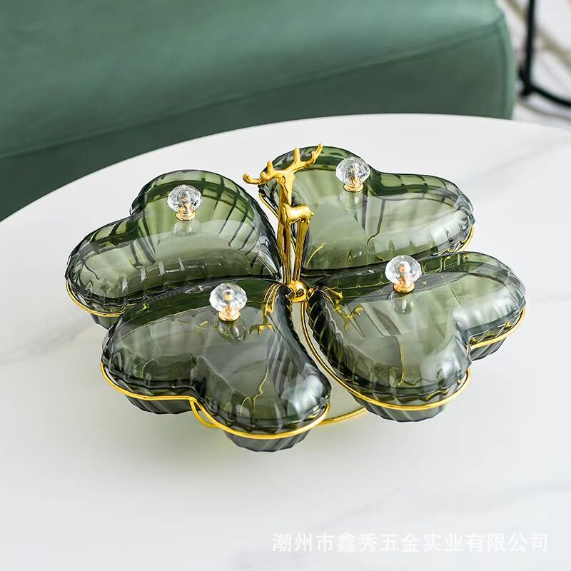 高颜值爱心果盘乔迁家用