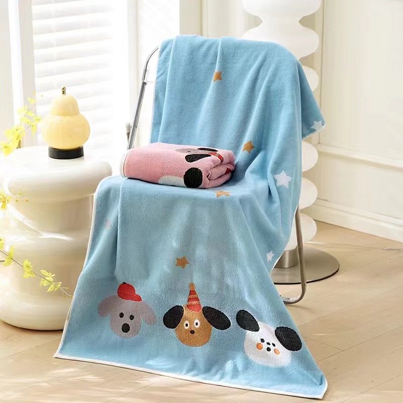 纯棉浴巾70*140加厚大毛巾居家生活日用品超市商场摆地摊