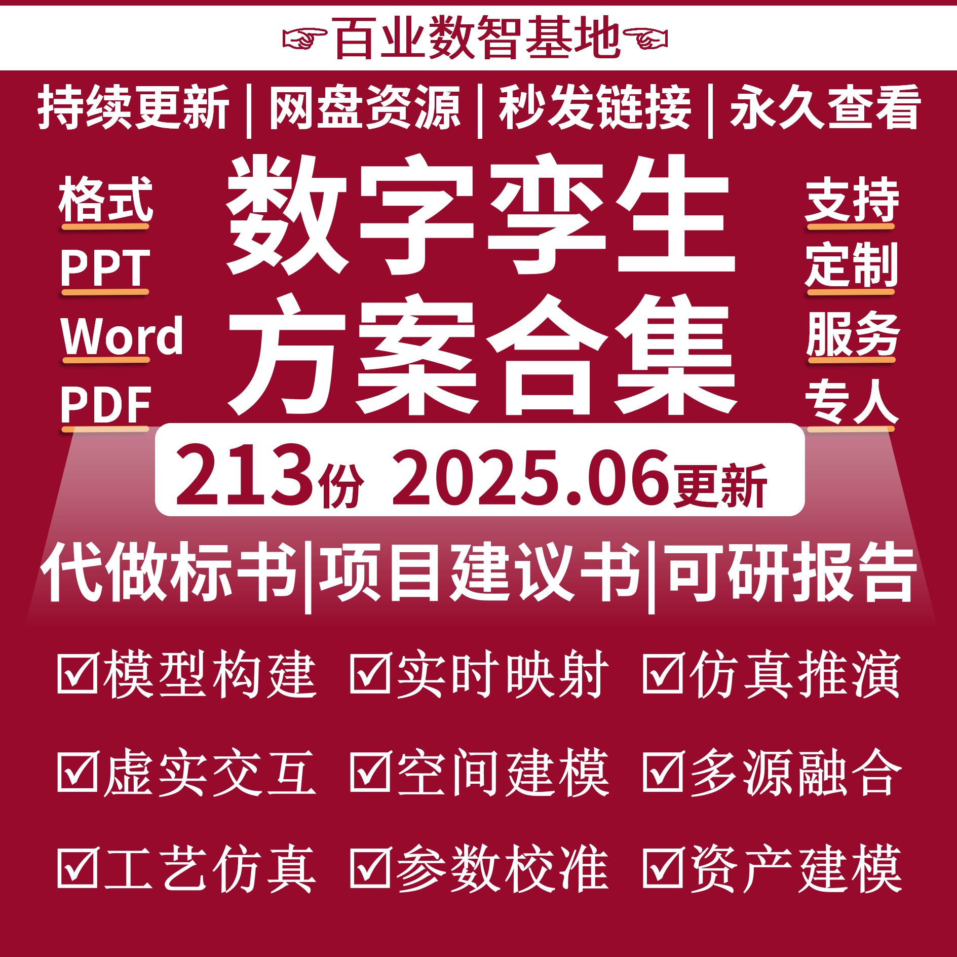 数字孪生解决方案智慧数字孪生园区城市工厂AI元宇宙规划设计方案