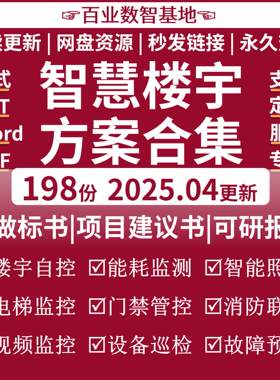 智能楼宇解决方案智慧建筑管理系统AI数字孪生建筑物联网平台建设