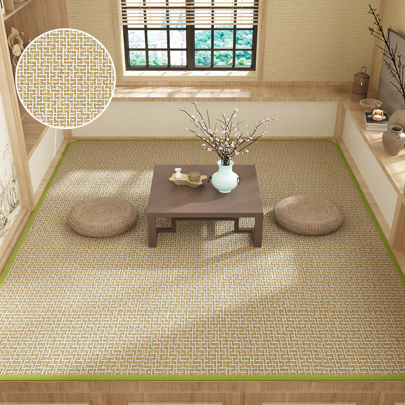 藤席凉席夏季2024新款儿童床防滑垫榻榻米地毯放地上睡觉的床垫