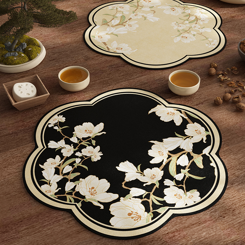 新中式茶水垫茶室沥水垫瞬间吸水