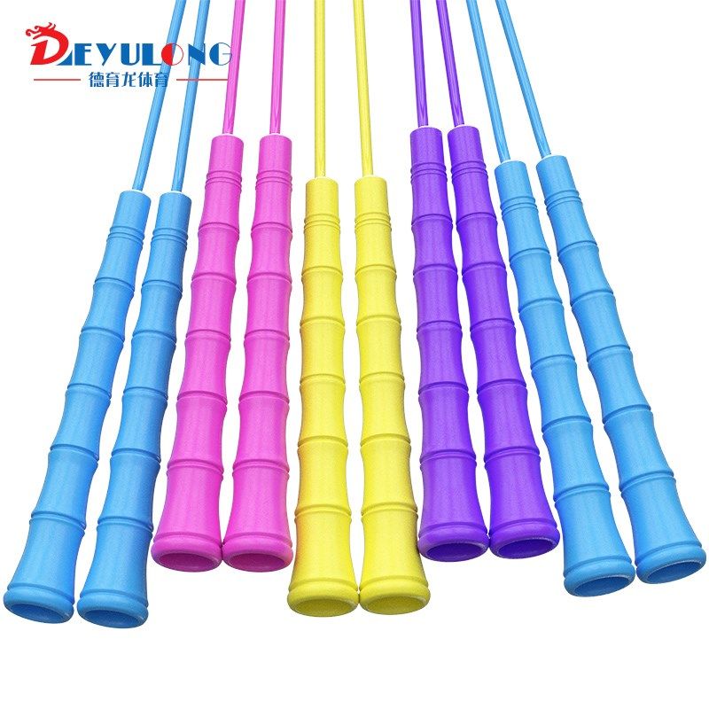 德育龙户外健身休闲运动t个人花样跳绳 儿童学生成人比赛用胶绳