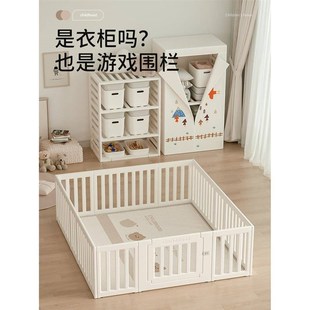 你好童年宝宝游戏围栏婴儿童防护栏地上爬L行垫小户型客厅室内家