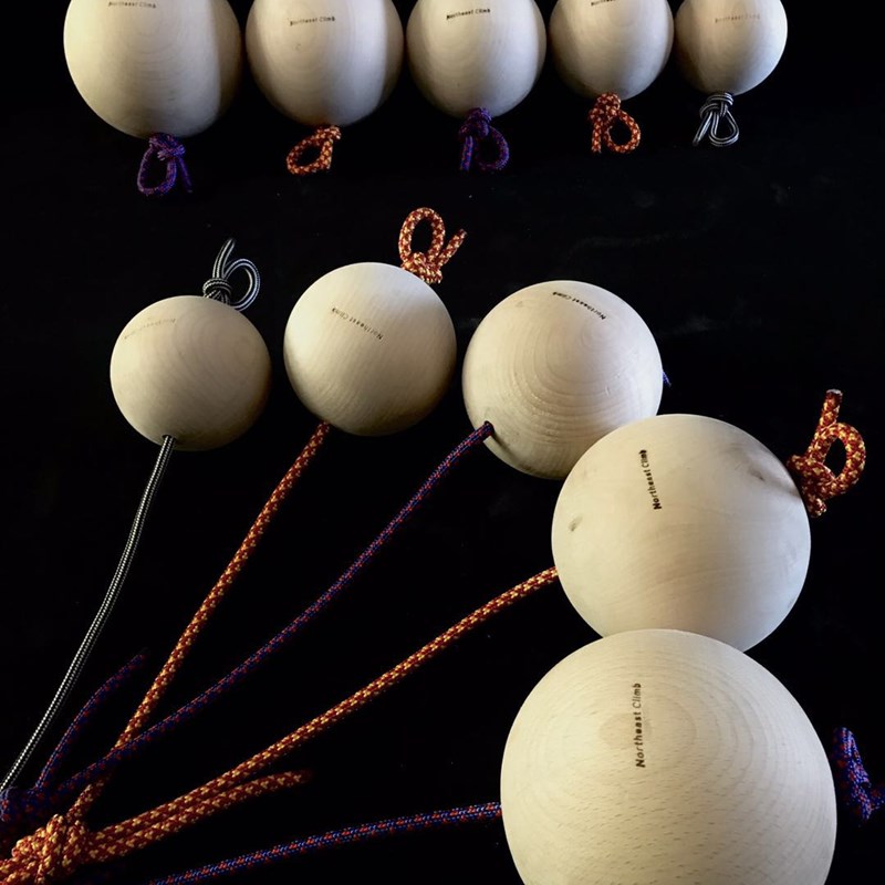 可家用引体向上训j练球 攀岩手指强化握力球 木球 手腕小臂力量球