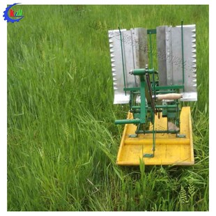 农用小型秧苗种植机 水田稻苗手摇式插秧机 便携T式稻苗插秧苗设