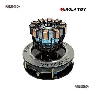 NIKOLATOY新款磁悬浮钢铁侠方舟反应堆 创意桌面摆件麦太保麦太保