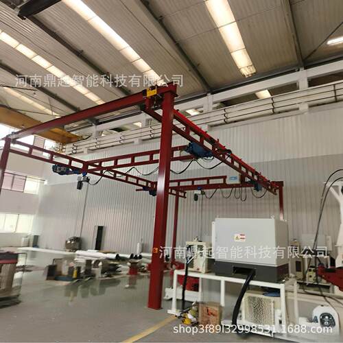 组合式轻型起重机200KG-2T厂房车间货架钢结构kbk行车