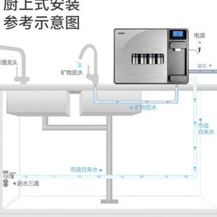 爱华普直饮水机即热家用壁挂加热一体机ro反渗透厨房过滤纯净水器