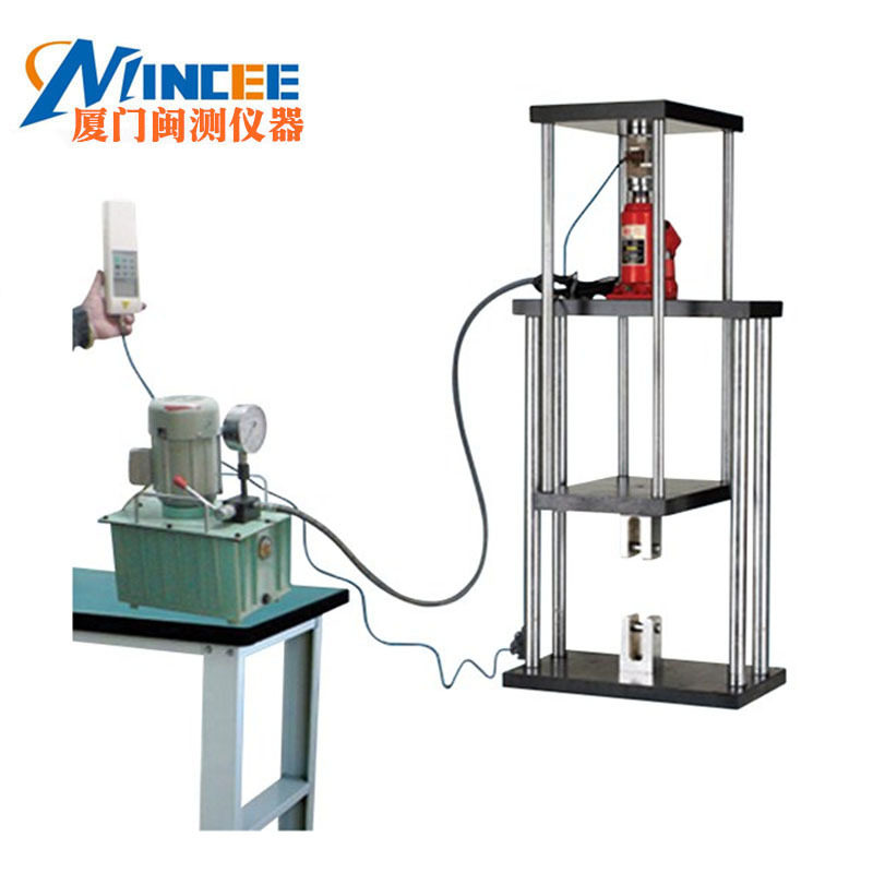alr-20t 手动液压测试台 液压型拉压测试架 手动液压型拉压测试架