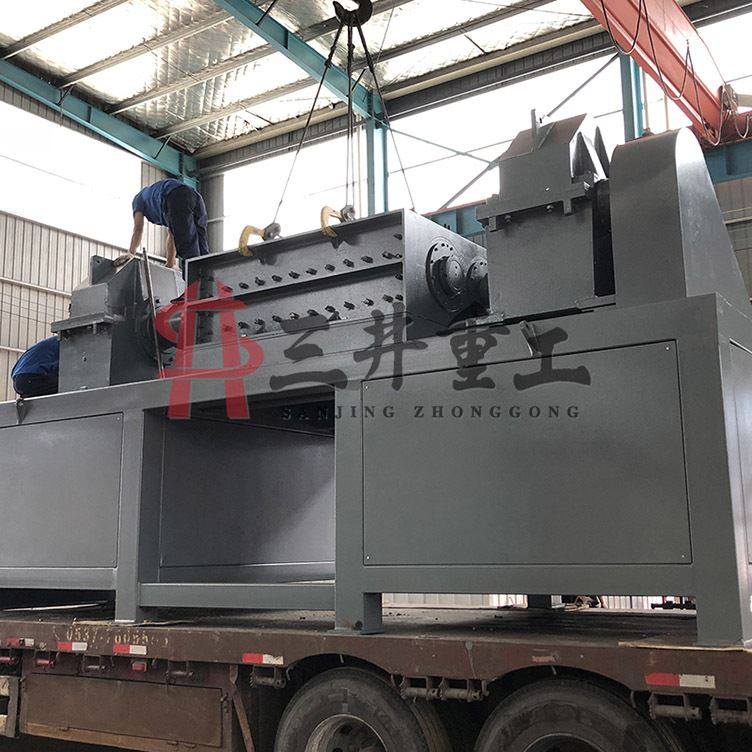 拆迁钢筋头撕碎机 废旧门窗家具粉碎机 金属废钢报废汽车破碎机
