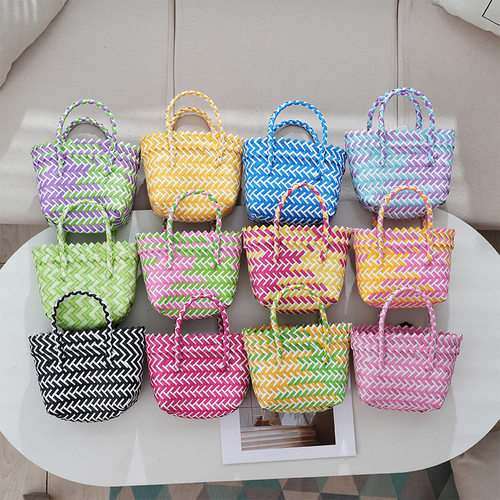 伴手礼手提包高级伴娘礼品袋编织