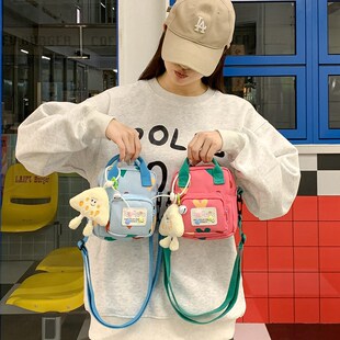 2025新款女童宝宝单肩包时尚小男孩外出零钱斜挎包可爱儿童包包