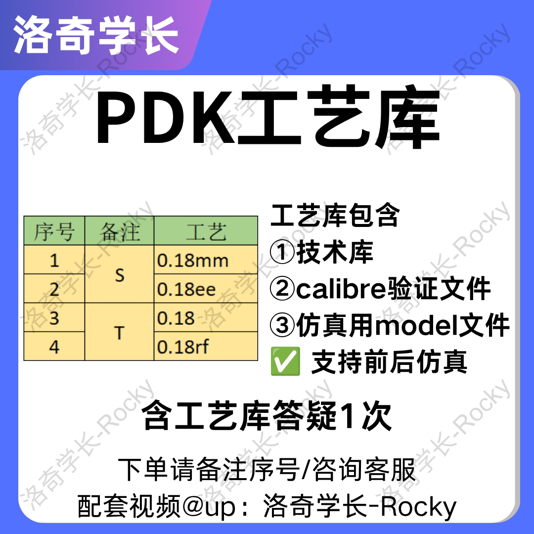 IC618工艺库PDK0.18um安装cadence virtuoso版图设计EDA虚拟机